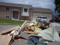 It is against our policy to take debris from minor home improvements. This kind of trash would require a dumpster. Svg+xml,%3Csvg%20xmlns%3D%22http%3A%2F%2Fwww.w3